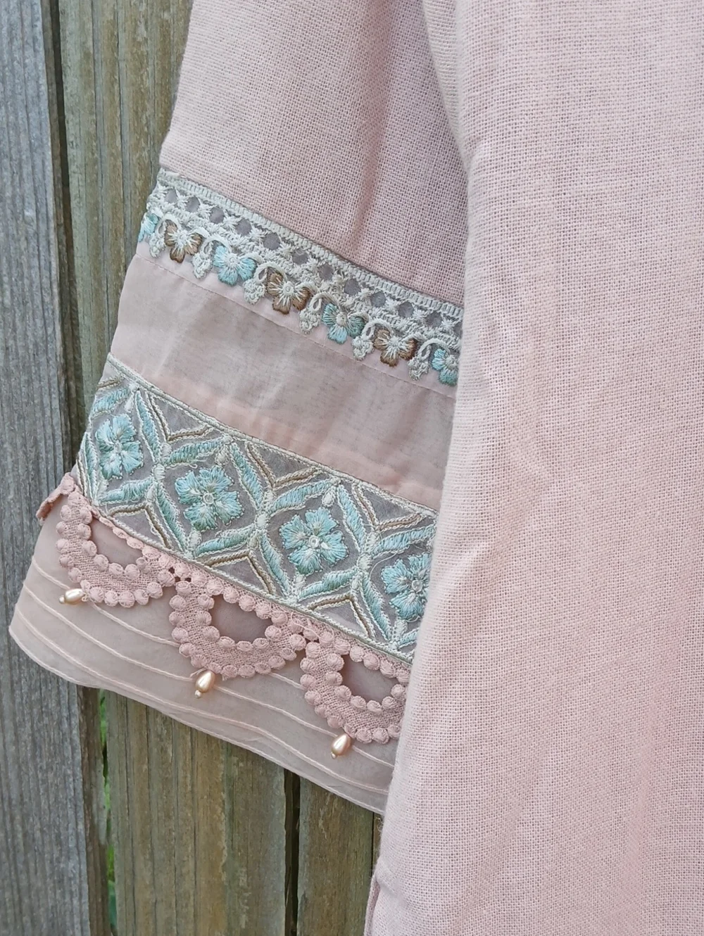 NWT Sari Maria B Indian Dress Tunic Sz M - Picture 8 of 9
